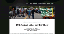 Desktop Screenshot of labordaycarshow.org