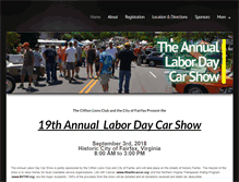 Tablet Screenshot of labordaycarshow.org